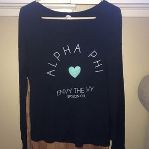 2 Alpha Phi Long Sleeves